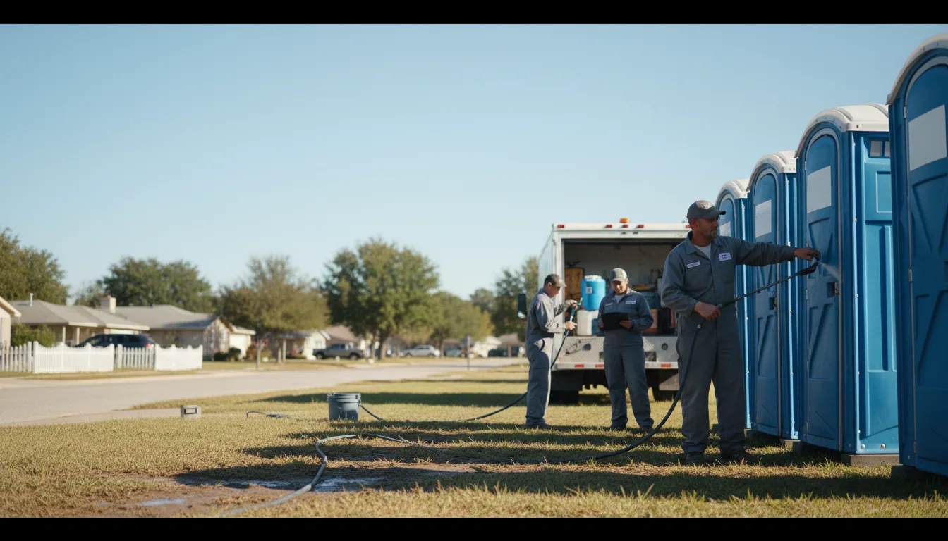 Long-Term Portable Toilet Rental in Hominy, OK near me